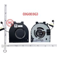 New Laptop Cpu Cooling Fan For DELL Inspiron 5580 5585 5588 5581 5582 14-5480 5481 5482 5485 5488 0G0D3G