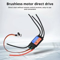 30A 60A Brushless Motor Governor DIY Fan Modified Driver Bi-directional Self-starting with Speed Switch Forward Reverse Function