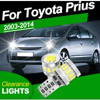 2PCS Car LED Bulbs T10 Canbus Super Bright LED Clearance Light For Toyota Prius 2003-2014 2004 2005 2006 2007 2008 2009 2010