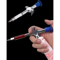 AliExpress Bicycle Aluminum Grease Gun Aluminum Alloy MTB Bike Bearing Hub Grease Syringe Bicycle Oil Lubricant Cycling Accessories