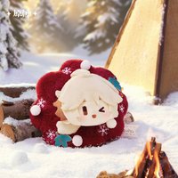 Genshin Impact Winter-Serie Kawaii Durin Tartaglia Plüsch-Schlüsselanhänger Puppe Kaedehara Kazuha Lohen Spiel-Peripherie Charm Geschenk