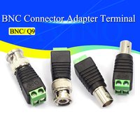 2/10/20PCS Javino BNC Male female Connector Coax Cat5 to BNC Female Plug for Video Balun CCTV Camera Acces