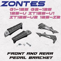 Zontes ZT125 Front and Rear Step Bracket Footrest Footrest for Zontes G1-125 G2-125 125-U ZT125-U1 ZT125-U2 125-Z2 Motorcycle