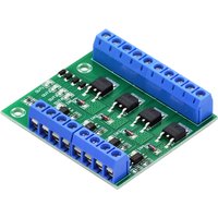 4 channel switch tube module PLC amplifier circuit board high power optocoupler isolation