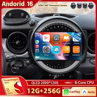 AR Radio Android 16 für BMW Mini Cooper R56 R60 R51 2006 - 2015 GPS Carplay Navigation Stereo Auto DSP BT DVD Multimedia-Player