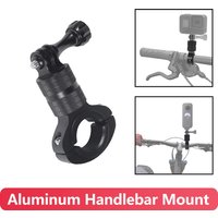 Aluminum Handlebar Mount Adjustable Motorcycle Holder for GoPro Hero 13 12 11 10 9 insta360 X5 DJI OSMO Action 6 5 4 Nano Camera