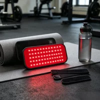 660nm & 850nm LED Red Infrared Light Therapy Belt, Flexible Wearable Red Light Therapy Pad for Deep Muscle Pain Relief