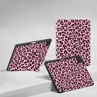 Holder Cover Tablet Case For iPad Mini 6 7 Pro 2025 Pro 11th 10th 9th 8th 7th 12.9inch Air 4 5 M3 M2 1 2 M4 11inch Pink Leopard