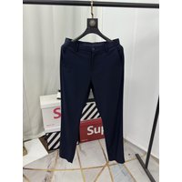 Skin-Friendly Breathable Men's Casual Pants Thin Straight Leg Business Commute Fashion Simple Spring Summer Cotton Blend