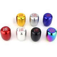 Automotive Modification Aluminum Alloy Universal Manual Transmission 5th Gear Shift Head Wave Stick Head Shift Lever Head