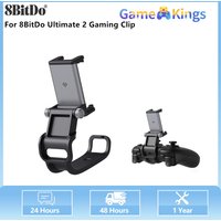 8BitDo Mobile Phone Gaming Clip Holder for 8BitDo Ultimate 2 Wireless Controllers Game Accessories Holder black