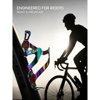 AliExpress JcSp Ultralight Iridescent Aluminum Alloy Bike Bottle Cage Colorful Water Bottle Holder Universal For Road Bike MTB Cycling Accessori