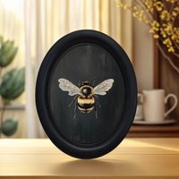1 Piece of Vintage Bumblebee Pattern Wall Decoration, Gothic Insect Wall Art, Dark Academy Style Niche Art Ornament, Wall Decoration for Study Room Ambiance, Gift for Bee Enthusiasts