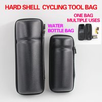 Bicycle Tools Can Hard-Shell Water Bottle Bag Large Capacity Portable Anti-Slip Multi-Function Waterproof Bike Accessories