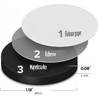 Suitable for Photos and Office Use, Flexible Magnetic Stickers, Fridge Magnet Decorations, with Adhesive Backing.