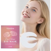 Deep Nourishing Collagen Eye Mask Peptides Reduce Fine Lines Dark Circles Hydrating Moisturizing Skin Friendly Travel Size