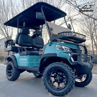 Wholesale Best New 5KW AC Motor Electric Hunting Cart Golf Cart 48/60V Lithium Club Car Practical Adult Electric Sightseeing Bus