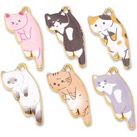 10Pcs Kawaii Cat Cartoon Pendant Cute Alloy Animal Charm for Women Men's Necklace Bracelet Keychain DIY Handmade Accessories