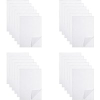 【POPULAR】24 Sheets Of Sticky Water Soluble Embroidery Stabilizer, Dissolvable Printing Paper Wash For Printed Embroidery
