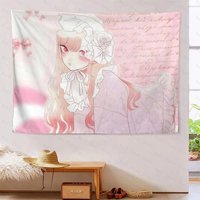 Marin Beichuan Anime Tapestry Living Room Tapestry Bedroom Tapestry Dormitory Game Room Female Party Decorative Tapestry