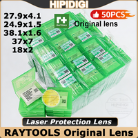 Raytools Original Lens 27.9x4.1 24.9x1.5 37x7 38.1x1.6 Protection Lens Protective Glass for Raytools Top and Bottom Cover Glass