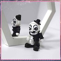 3D Printed toy Broken Soul Clown Halloween Ornament Desktop Ornament 3d Printed Animals Home Office Craft Christmas Decora Gift