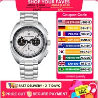 PAGANI DESIGN 2026 NEW Turtle Back Chronograph 1782 Fashion Quartz Wristwatch for Man Luminous Waterproof Watch Reloj Hombre image 4