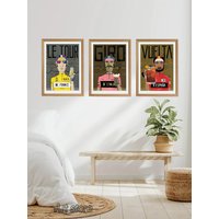 AliExpress NONE Cycling Race Posters and Prints Grand Cycling Tours France Italia Espana Wall Art Canvas Painting Bike Kitchen Home Room Decor
