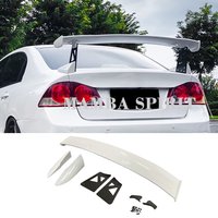For Honda CIIMO 8th Civic TYPE-R Car Rear Trunk Spoiler Wing Lip Tail Air Deflector Wing Body Decoration Exterior Accessories