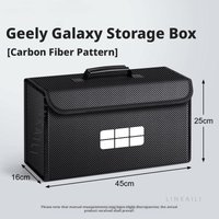 For Geely Cooli Atlas Pro Tugela GX3 Geometry Emgrand EC7 GC6 GC5 CK Boyue car trunk storage box foldable storage bag