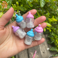 3PCS Dollhouse Baby Bottle Accessories Play House Toys Furniture Doll House Miniature Accessories