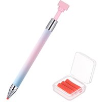 Rhinestone Picker Tool, Refillable Wax Pen with 3 Additional Wax Refills, Rhinestone Pickup Tool for Nail and Diamond Paint Art