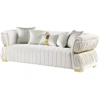#Luxury Design Velvet Living Room Couch Set Furniture 2 Seater Chesterfield Sofas Modular Sectional Tufted Upholstered Sofa