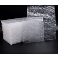 10-30Pcs/Lot 18x20/25x30cm Plastic Wrap Envelope White Bubble Mailer Packing Bags Clear Shockproof Shipping Packaging Bag Film