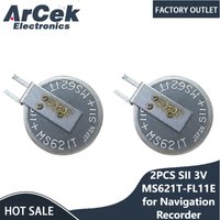 2PCS SII MS621T-FL11E Navigation Recorder Camera Seiko High Temperature Resistance 3V Rechargeable Lithium Battery