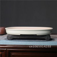 2024 Purple Sand Flower Pot Round Bonsai Pot Chinese Retro LF454 Flower 1PCS Flower Japanese Pot Pot Desktop Antique Succulent