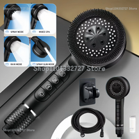 Shower Head Showers for Bathroom Fixtures and Accessories Four Modes Adjustment Shower Faucet Shower Phone Bathroom Accessories