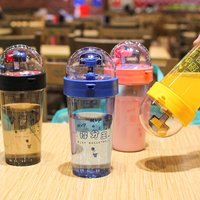 500ml Basketball Water Bottle Large Capacity Students Fun Shooting Bottle Drinkware Sports Cup Accessories For Children Mug