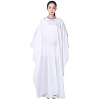 Silicone Collar Salon Haircut Shawl Waterproof Hairdresser Hairdressing Apron Barber Hair Cutting Dye Hair Styling Capes