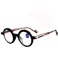 Blue Light Blocking Presbyopia Hyperopia Glasses Fashion High-Definition Round Reading Eyeglasses Women Men Computer Eyewear