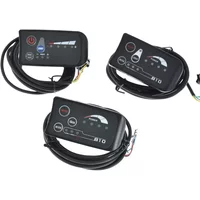 24V/36V/48V Electric Bicycle 810 LED Display Plastic Controller Panel High Quality screen kits E-Bike cycling Accessories
