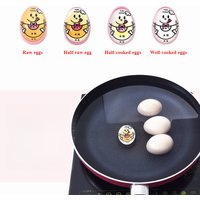 Egg Timer Kitchen Cartoon Timer Cooked Soft Boiled Egg Observation Tool for Home Kitchen Cooking Accessory