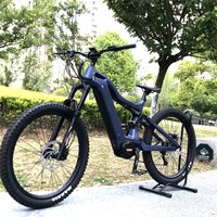 AliExpress YTYIN M620 29in 48v Mtb Bike Full Suspension Ebike Mid Drive Motor Carbon Fiber T700 Frame E Mountain Bike Lithium Battery 9-speed