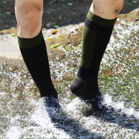 New Knee High Waterproof Socks Hiking Wading Outdoor Camping Skiing Mountaineering Warm Long Waterproof Socks For All-season