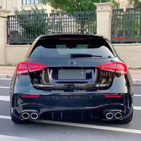 For Mercedes Benz A Class W177 Roof Spoiler 2019 2020 2021 A180 A160 A200 A220 A250 A45 A35 Hatchback ABS Rear Trunk Lid Wing