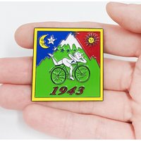 AliExpress NONE Bicycle Day Retro Art Poster Brooch Badge Jewelry Gift Clothing Accessories Friends Collect Gifts