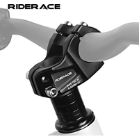 RIDERACE Bicycle Stem 30 Degree 50mm Short MTB Mountain Bike Riser Road Cycling 28.6 Front Fork Stem for 31.8mm Handlebar Parts