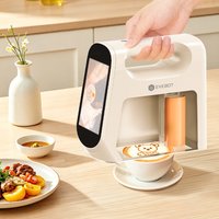 EVEBOT Smart Handheld Lebensmitteldrucker (Nächste Generation mit Visueller Positionierung) Direkt-auf-Lebensmittel-Handdrucker mit Echtzeit-Vorschau