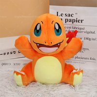 New Original Pokemon Plush Toy Charmander Kawaii Anime Dolls Soft Throw Pillow Stuffed Animal Birthday Gift for Kids