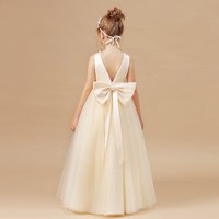 Girls' Princess Gown Children's Luxury Dress Flower Girl Costume Frock for Kids Elegant Skirt for Girls